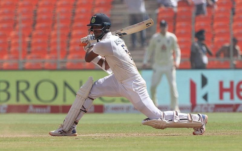 Washington Sundar put up a fighting knock against England