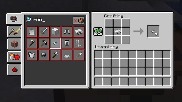 minecraft chain armor vs iron