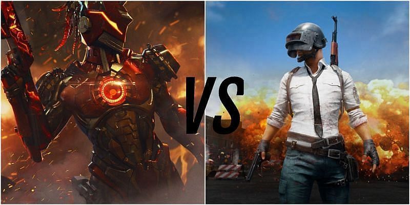 Free Fire vs PUBG Mobile (Picture Courtesy: Free Fire and PUBG Mobile)