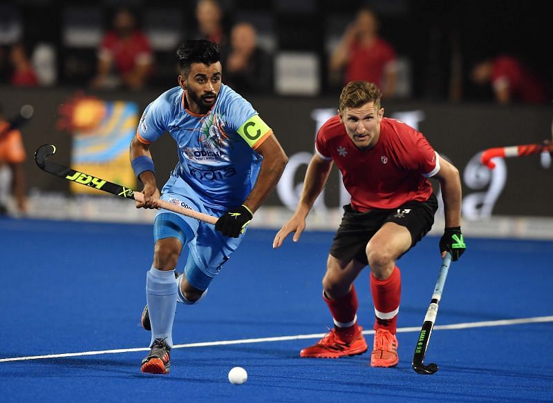 India skipper Manpreet Singh will be seen in action against Argentina