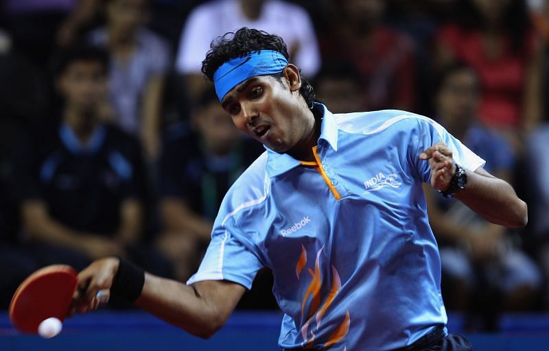 Sharath Kamal has kept Indian hopes alive at the WTT Star Contender in Doha