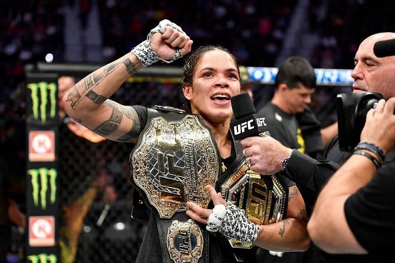 Amanda Nunes. Photo: Sean M. Haffey/Getty Images. 