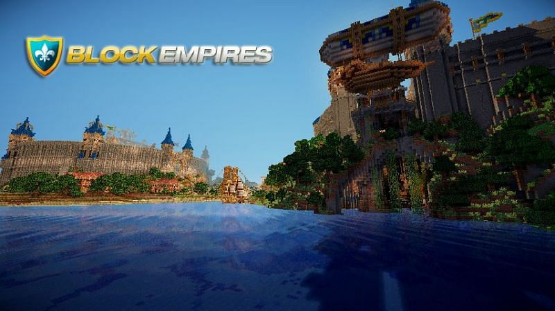 Block Empires allows players to build and protect their own Minecraft kingdom