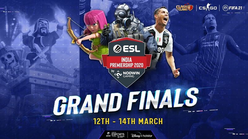 Grand Finale of the Winter Season of NODWIN Gaming&rsquo;s ESL India Premiership