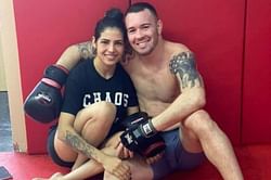 Are UFC fighters Polyana Viana and Colby Covington dating?