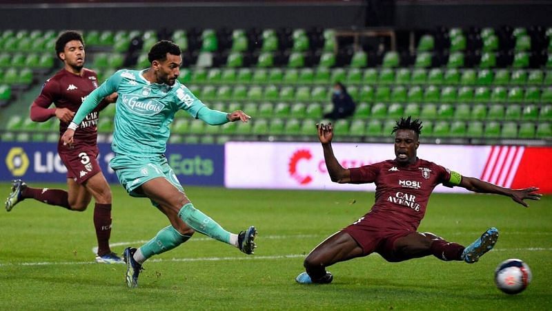 Angers&#039; last league game saw them defeat Metz 1-0