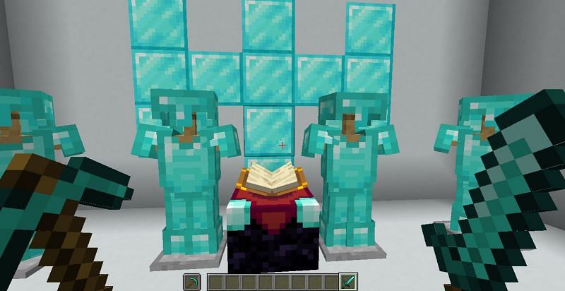 Diamonds are one of the most desired items in Minecraft (Image via Minecraft)