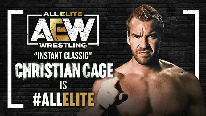 Christian Cage signs with AEW at Revolution