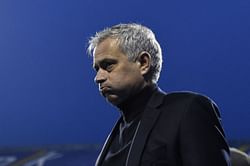 Jose Mourinho's job at Tottenham is on the line following recent defeats
