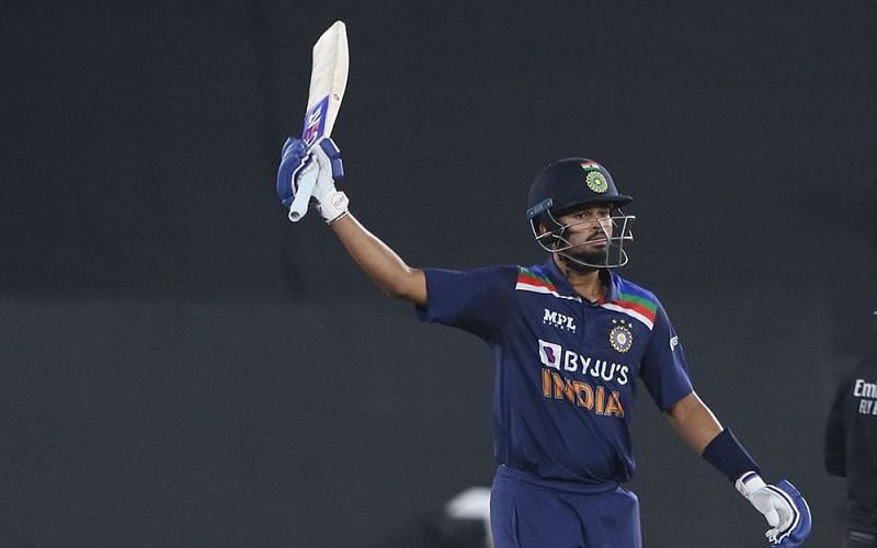 Shreyas Iyer became the first batsman to score a T20I fifty at the Narendra Modi Stadium (Image Courtesy: BCCI)