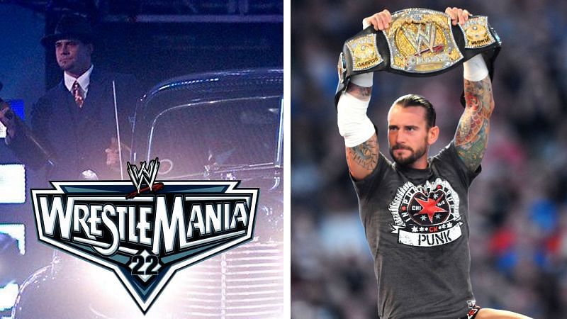 CM Punk appeared during John Cena&#039;s Chicago inspired entrance at WrestleMania 22