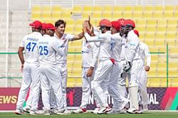 Afghanistan penalized for deliberately conceding a boundary to keep tail-ender on strike in the 2nd Test against Zimbabwe
