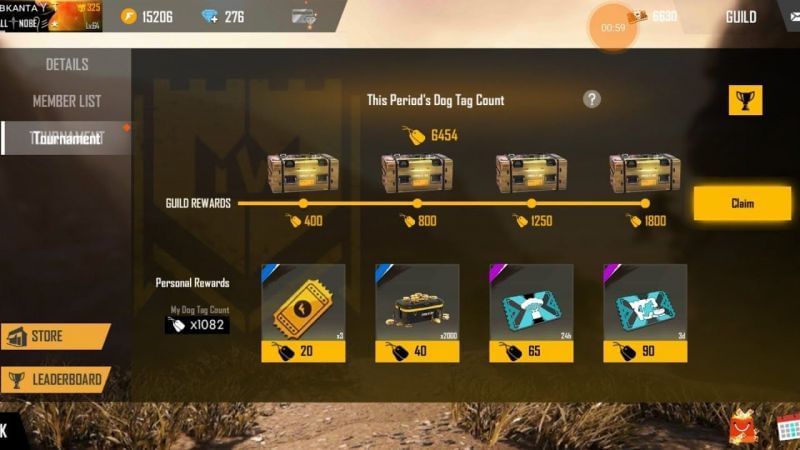 More rewards and achievements can be earned in Free Fire