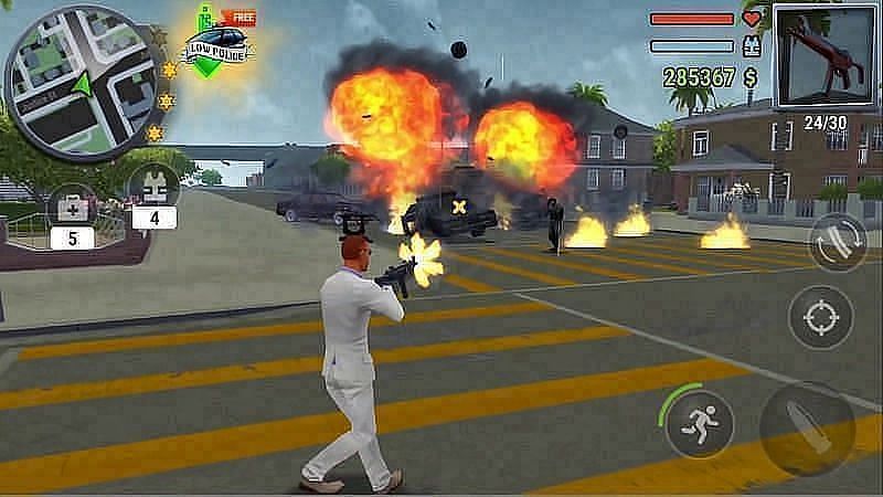 Gangs Town Story &ndash; action open-world shooter (Image via Avega Games, YouTube)