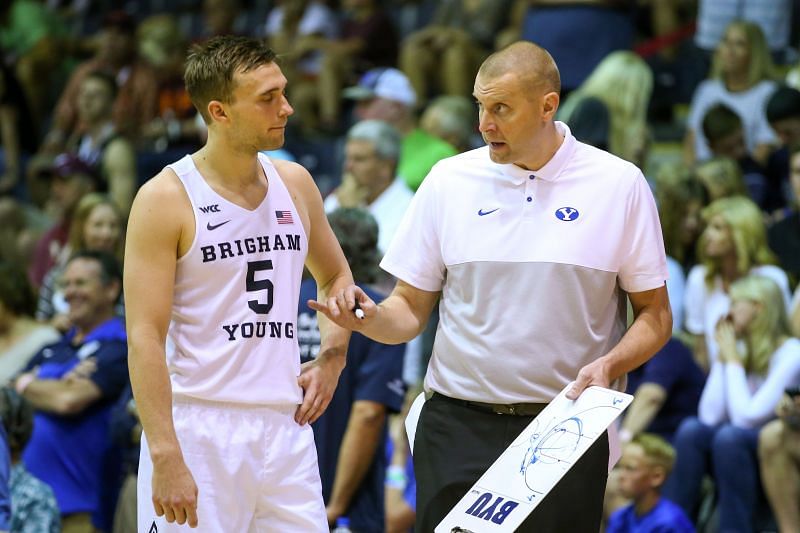 The UCLA Bruins and the BYU Cougars will face off at Hinkle Fieldhouse on Saturday night