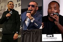 When Nate Diaz used Conor McGregor's famous line to address a callout from Leon Edwards