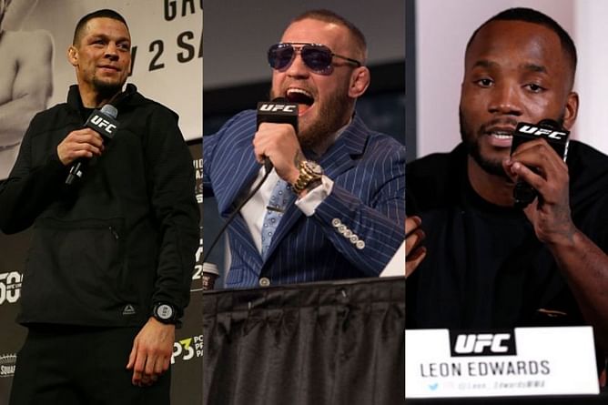 When Nate Diaz used Conor McGregor's famous line to address a callout from Leon Edwards