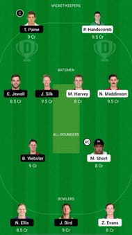 VIC vs TAS Dream11 Fantasy Suggestions