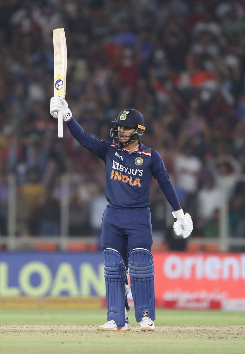 Ishan Kishan scored a fifty on his international debut on Sunday