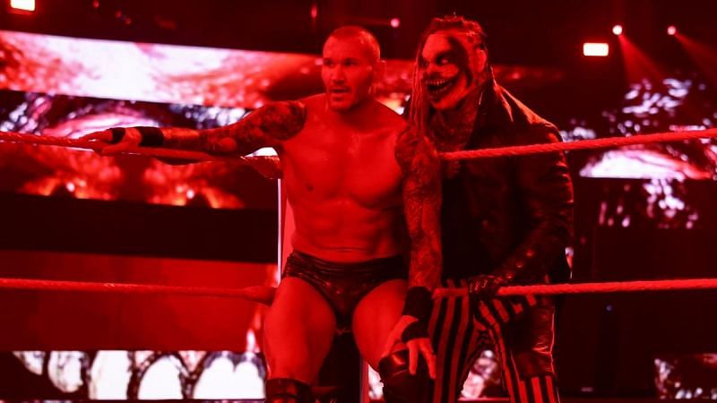 Randy Orton (left) and The Fiend (right)