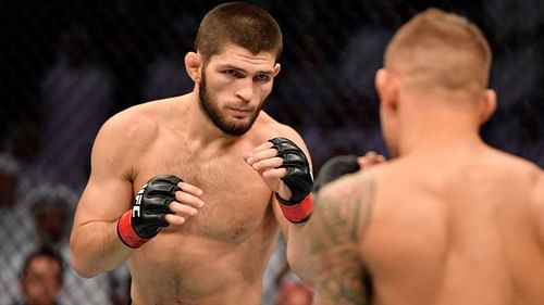 Khabib Nurmagomedov has arrived in Las Vegas