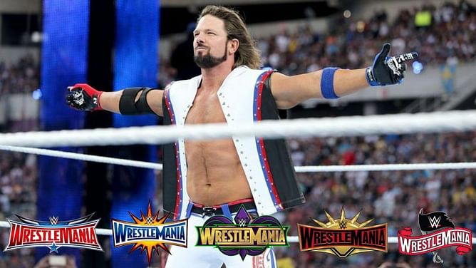 Ranking AJ Styles' 5 best WWE WrestleMania matches
