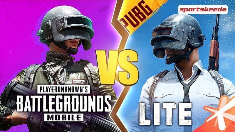 PUBG Mobile Lite vs PUBG Mobile KR (Image via Sportskeeda)