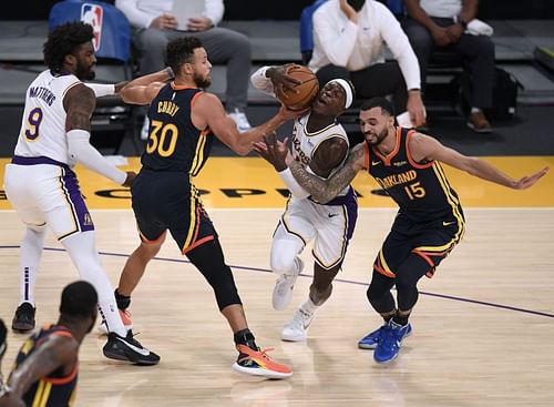 Golden State Warriors v Los Angeles Lakers