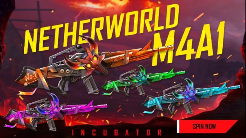 The Netherworld M4A1 (Image via Free Fire)