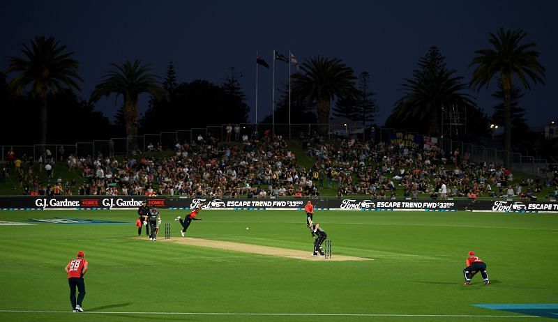 There could be a rain interruption at the McLean Park this Tuesday