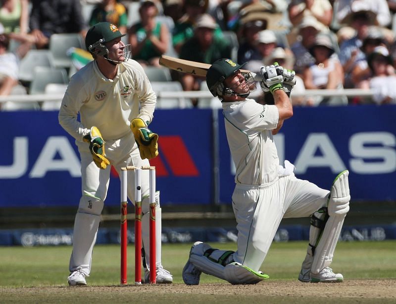 AB De Villiers in the middle of his &#039;six&#039; rampage
