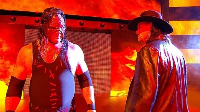 The Undertaker announces that Kane is a member of the 2021 WWE Hall of Fame Class