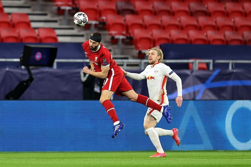 Emil Forsberg saw very little of the ball on Wednesday