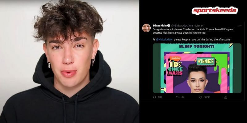 Ethan Klein has been vocal against James Charles for a while now (Image via Sportskeeda)