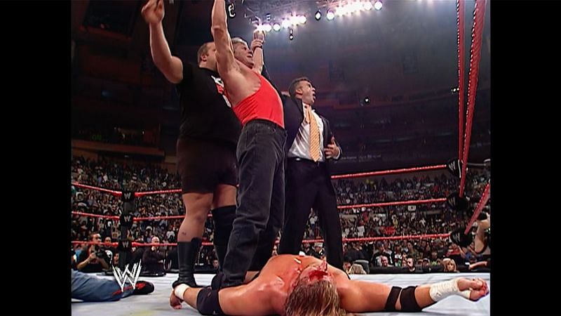 Mr. McMahon defeated Triple H during The McMahon&#039;s feud with D-Generation X in 2006