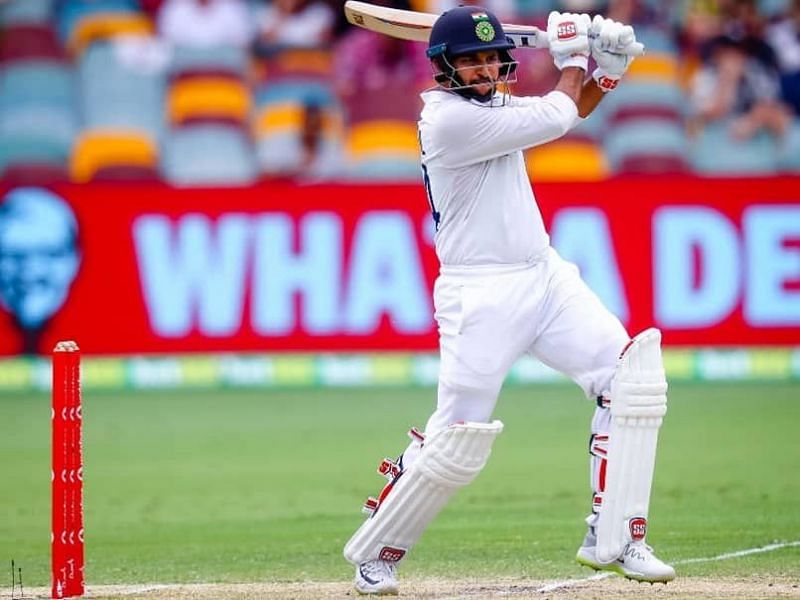 Shardul Thakur during his 67-run knock in Brisbane (Image courtesy NDTV)