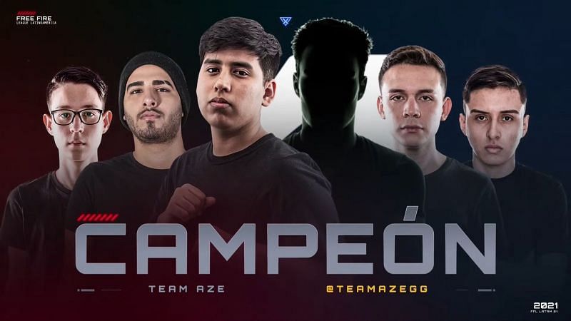 Team AZE are headed for the Free Fire World Series