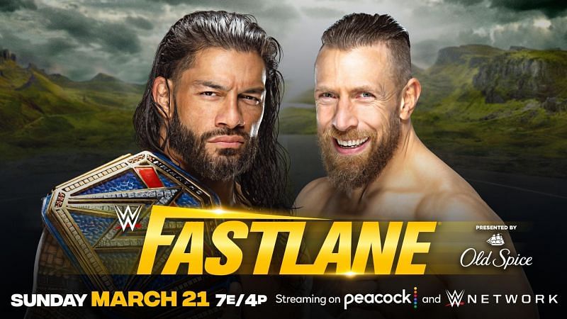 Roman Reigns will face Daniel Bryan at Fastlane