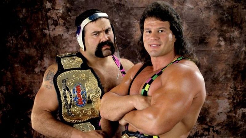The Steiner Brothers are 15 time Tag Team Champions in WWE, NWA and WCW
