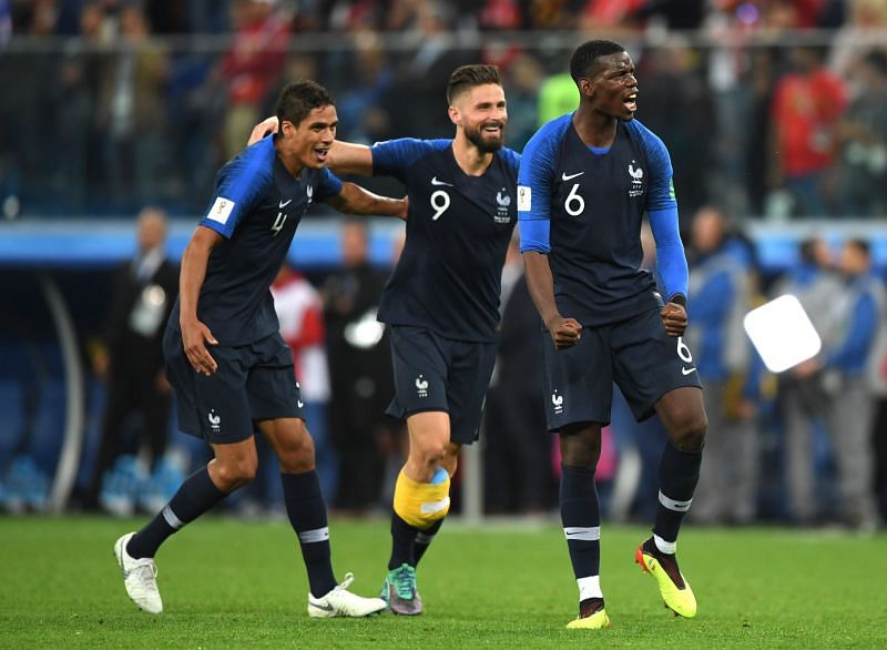 Raphael Varane, Paul Pogba, and Olivier Giroud have all been linked with moves