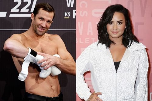 Luke Rockhold dated Demi Lovato in 2016