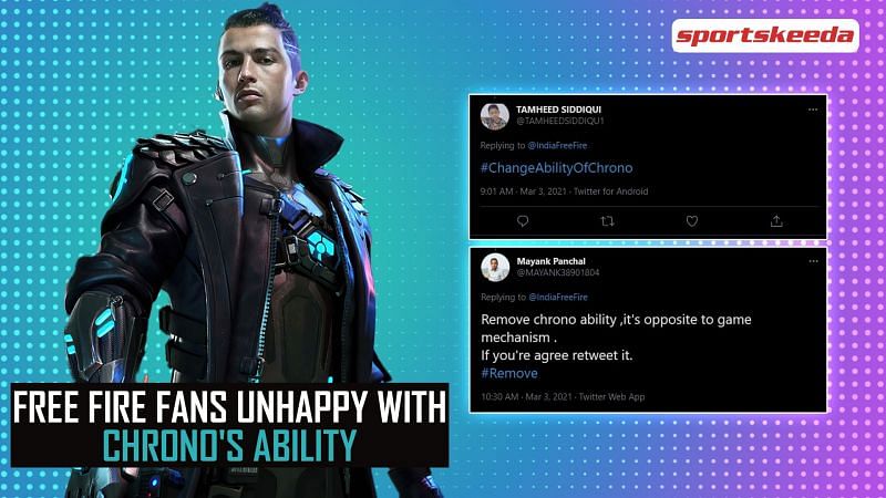 Fans are unhappy about Chrono (Image via Sportskeeda)