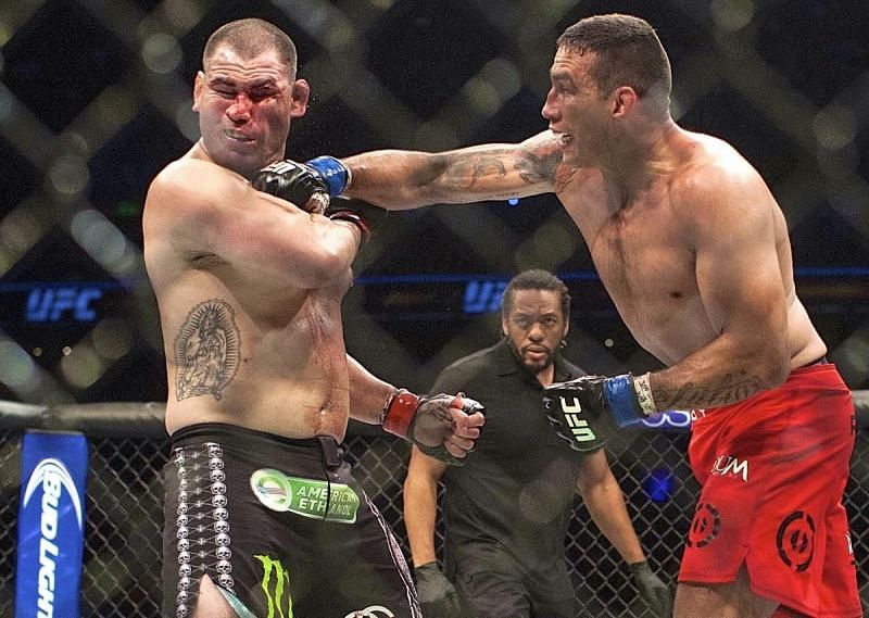 Cain Velasquez&#039;s fight with Fabricio Werdum at UFC 188 was an insane war.
