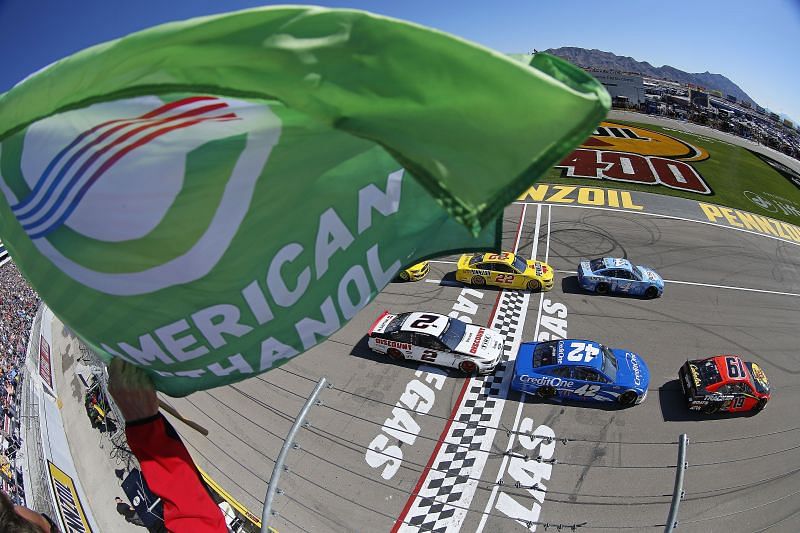 NASCAR will race at Las Vegas Motor Speedway this weekend. Photo/Getty Images