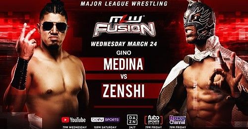 MLW Fusion Gino Medina vs. Zenshi