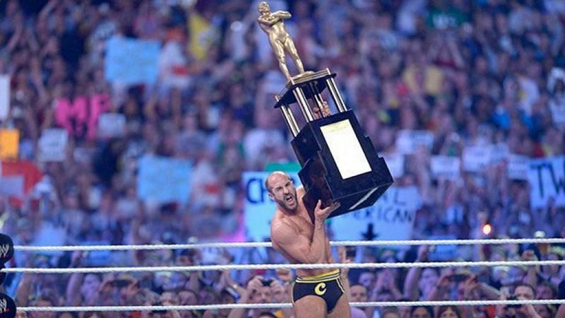 Cesaro won the inaugural Andre The Giant Memorial Battle Royal at WrestleMania XXX in 2014