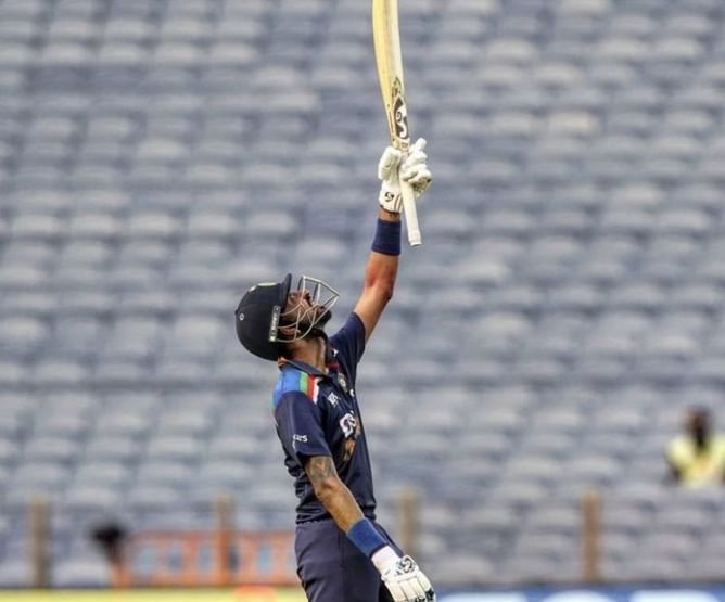 “Papa, with every ball you were always on my mind and in my heart” - Krunal Pandya