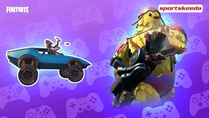 Epic Games confirmed in an official blog that the Chonkers Tire Set, new weapons, and Raptors are coming to Fortnite Season 6 (Image via Sportskeeda)