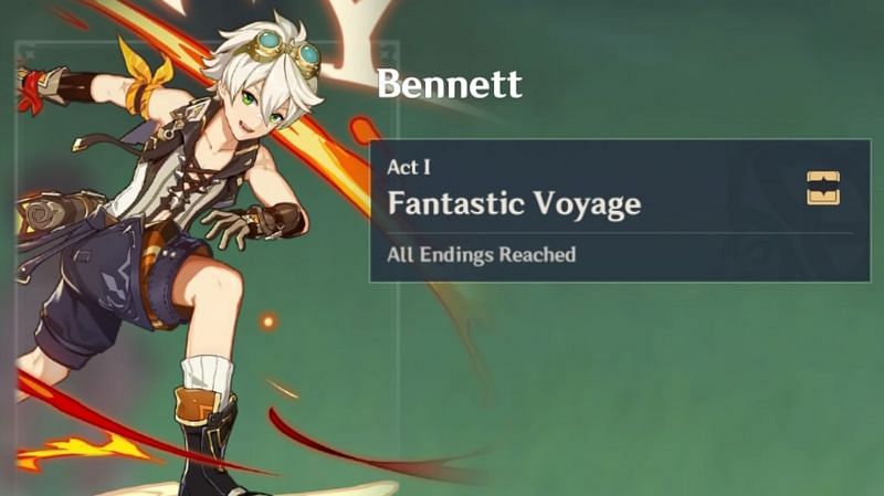 Bennett Hangout event has come with the Genshin Impact 1.4 update
