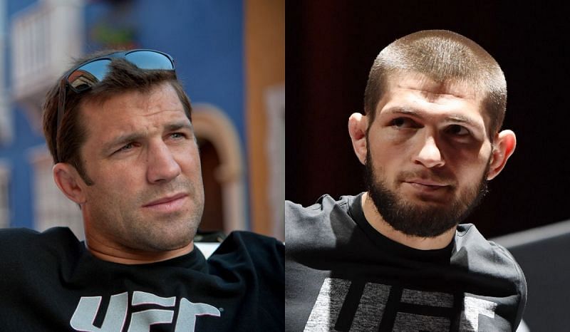 Luke Rockhold and Khabib Nurmagomedov